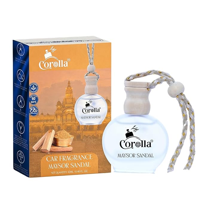 Mysore Sandal Car Perfume | Premium Long-Lasting Car Freshener