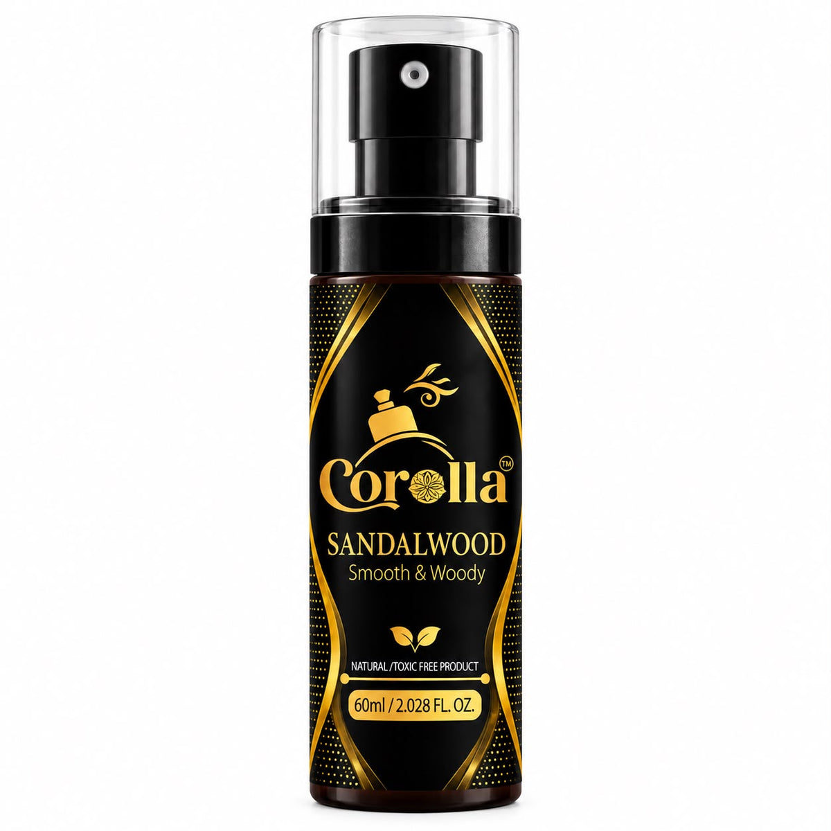 Sandalwood Luxury Car Perfume Spray with Hanging Card