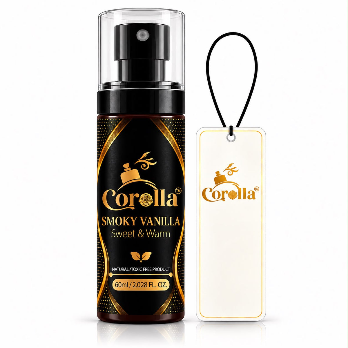 Smoky Vanilla Luxury Car Perfume Spray | Sweet & Warm