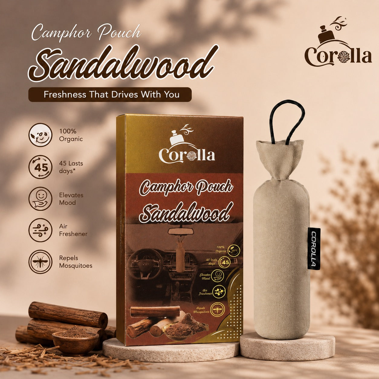 Sandalwood pod